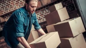 carrying boxes