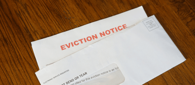 eviction notice to renter