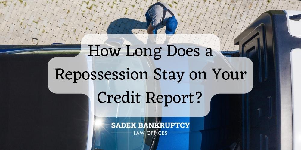 how long does a repo stay on your credit
