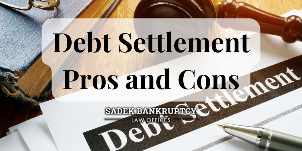 debt settlement pros and cons