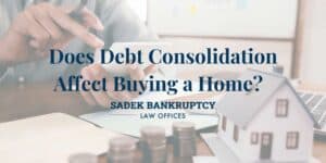 does debt consolidation affect buying a home