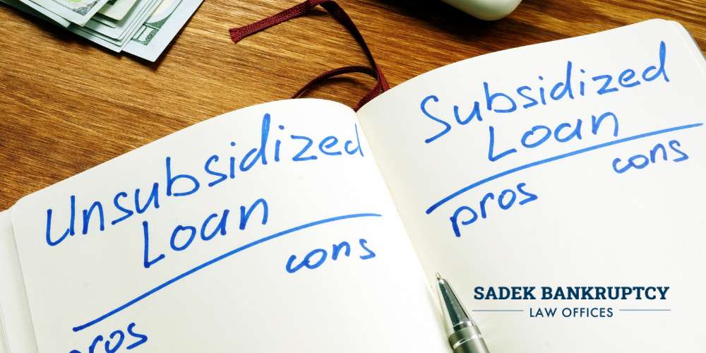 subsidized vs unsubsidized loan