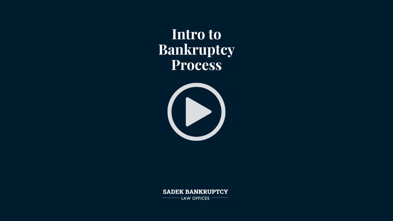 Intro to Bankruptcy Process