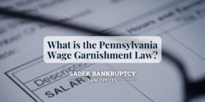 pennsylvania wage garnishment law
