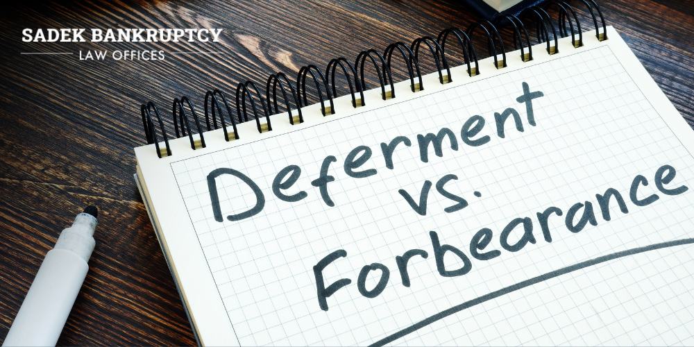Deferment vs Forbearance